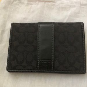 Coach card holder